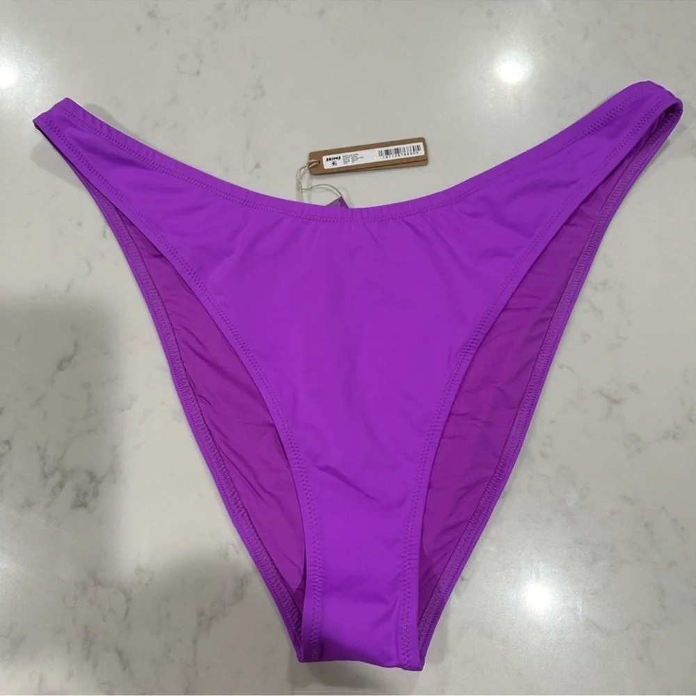 SKIMS (B10) Swim Cheeky Tanga Bottom - Violet Size 2X